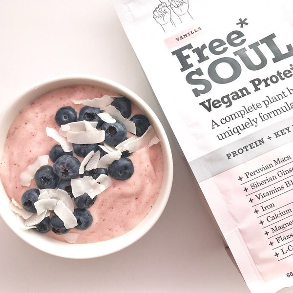 PROTEIN STRAWBERRY-VANILLA ICE CREAM