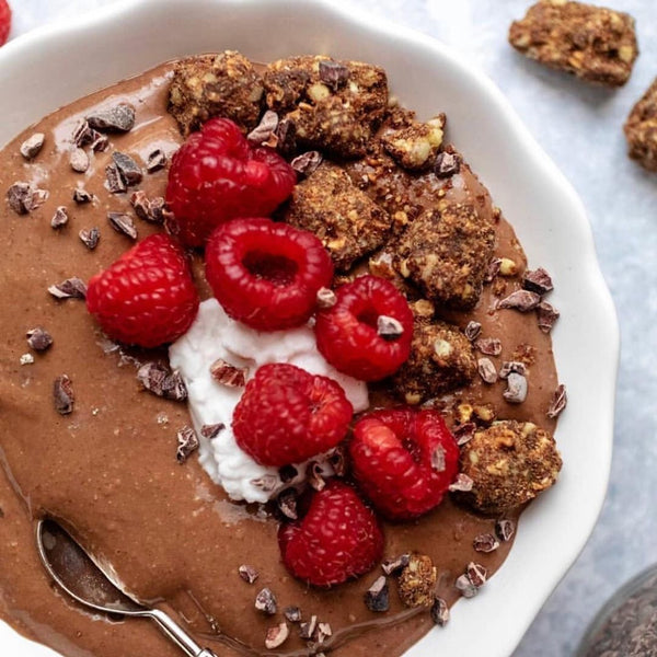 Chocolate Protein Smoothie Bowls