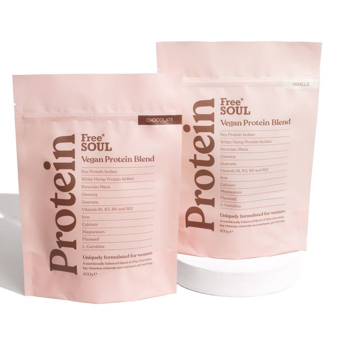 Introducing the new and improved Free Soul Vegan Protein Blend