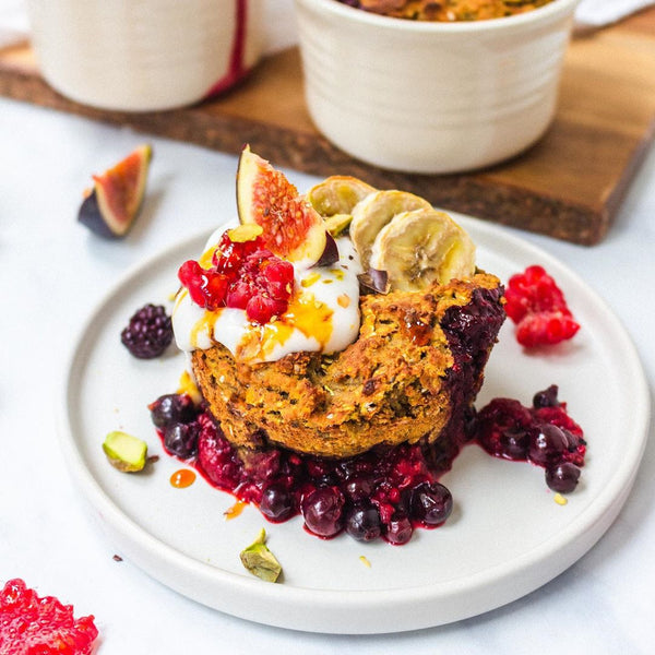 Golden Chai Baked Oats