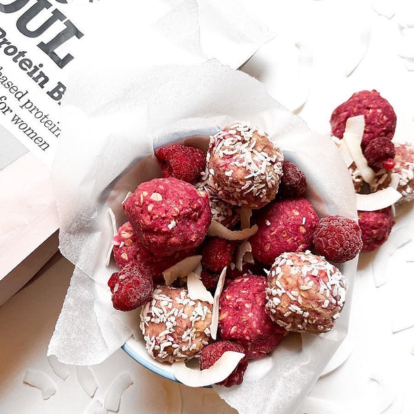 Pink Protein Balls