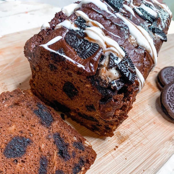 Oreo Chocolate Protein Loaf