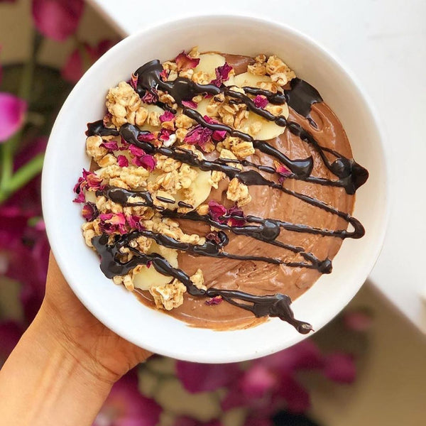 Vegan Chocolate Protein Gelato Bowl