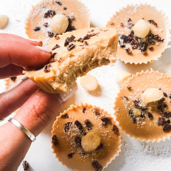 VANILLA & CACAO FREEZER FUDGE