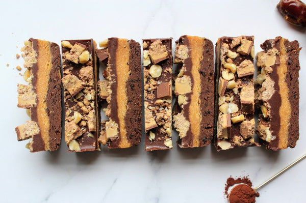 NUT BUTTER CHOCOLATE CRUNCH SLICE
