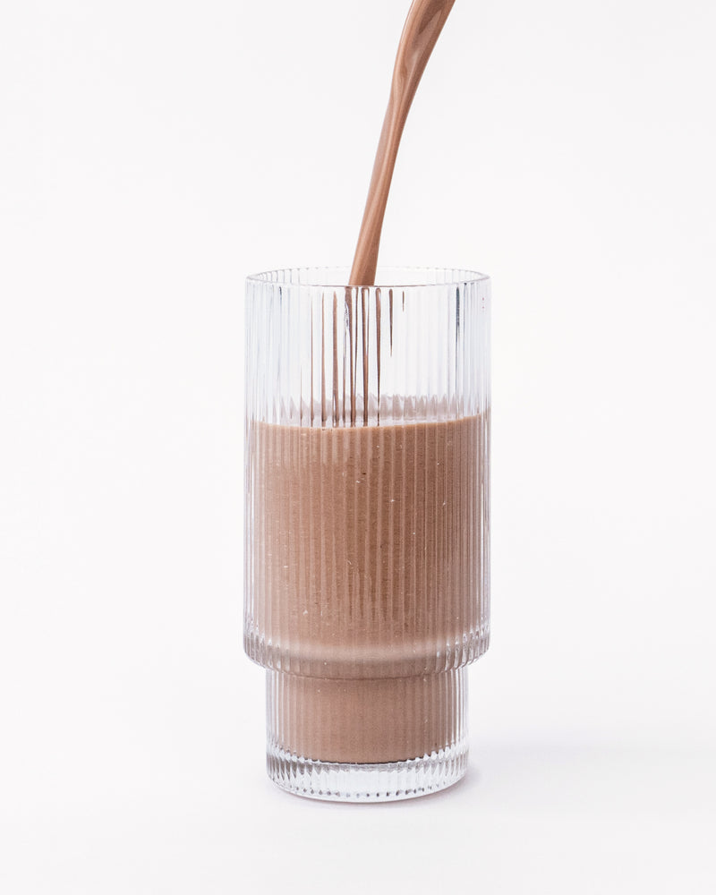 Shake:
Shake or blend until smooth.