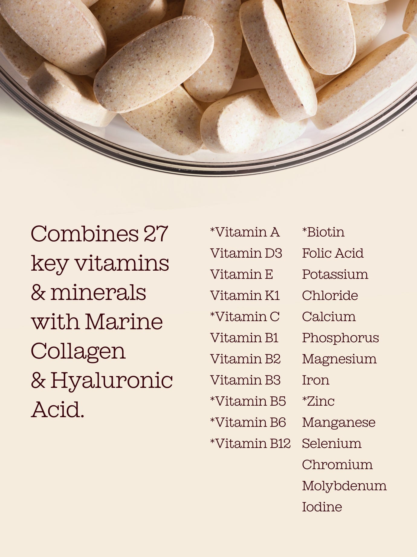 Multivitamins with Collagen