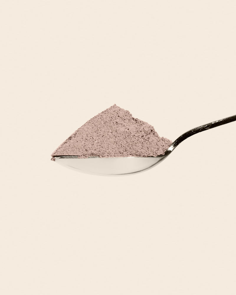Mix two tablespoons (25g) with 300ml of cold water or milk.