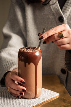 Chocolate Protein Breakfast Smoothie