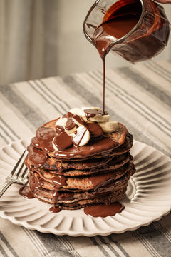 Chocolate Protein Pancakes