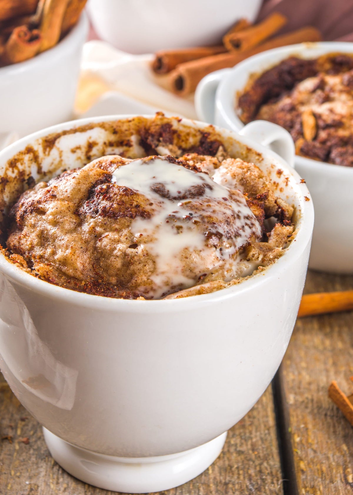 Gingerbread Protein Mug Cake