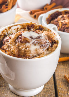 Gingerbread Protein Mug Cake