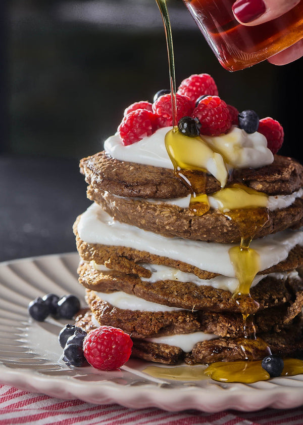 High Protein Oat Pancakes