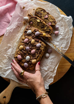 Mini Egg Banana Bread