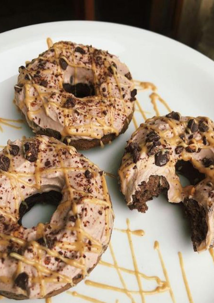 Chocolate Protein Doughnuts