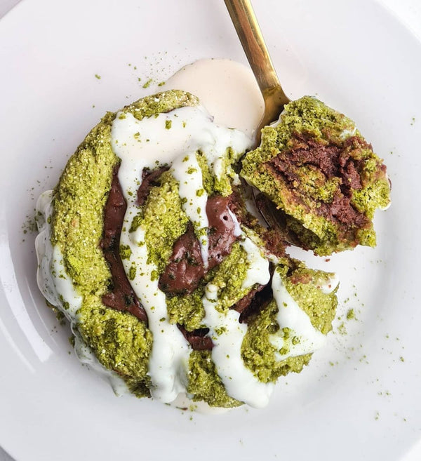 Microwave Matcha Roll