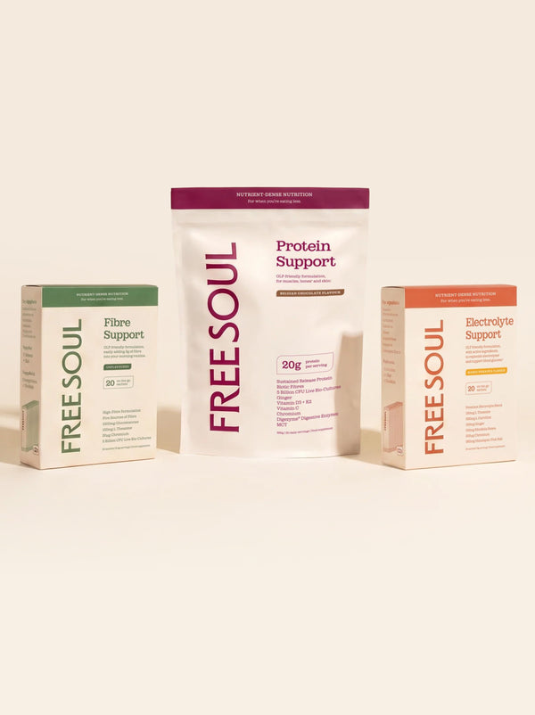 GLP Friendly Supplements Bundle | Protein, Fibre & Electrolytes