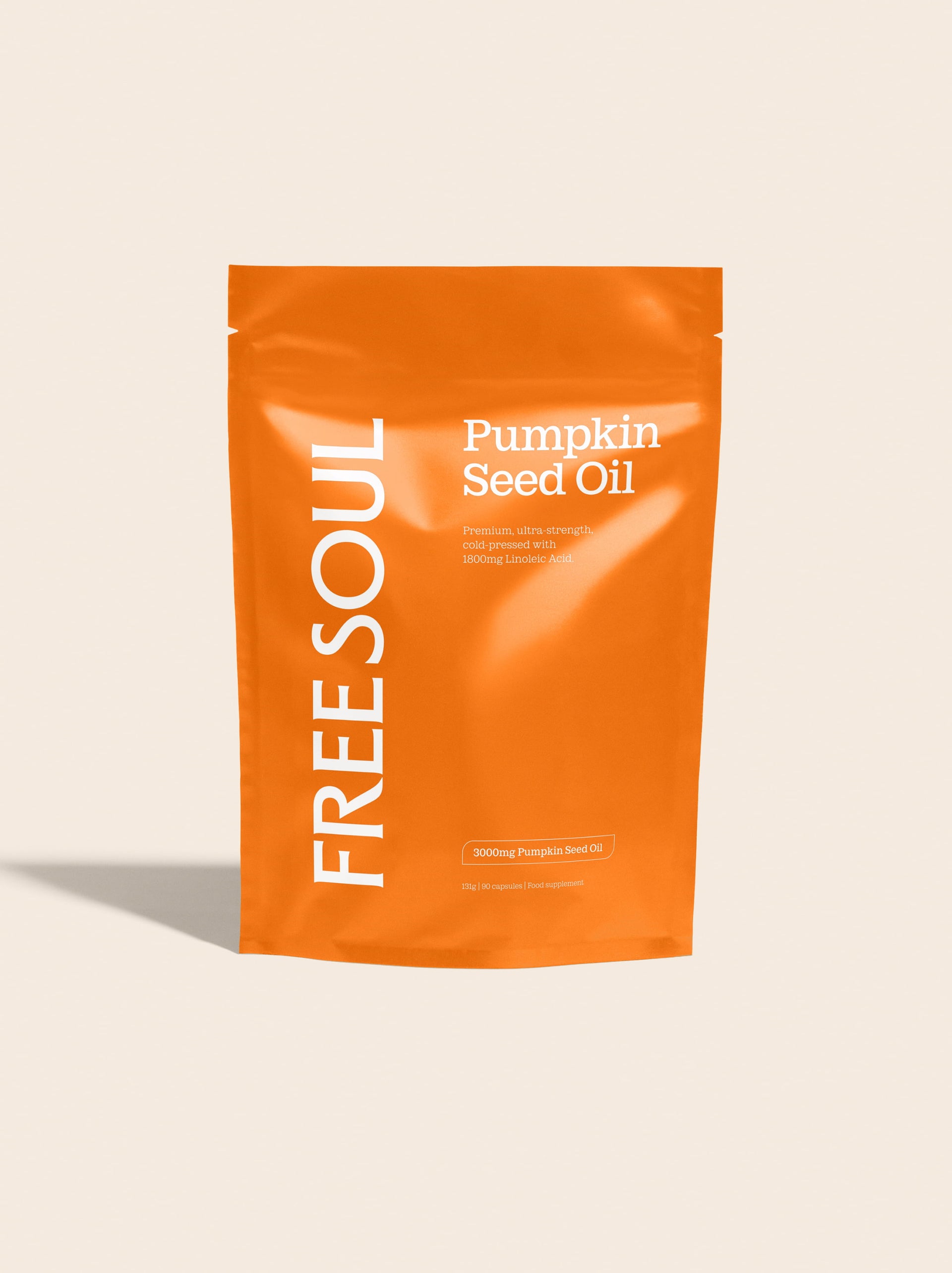 Cold Pressed Pumpkin Seed Oil Capsules