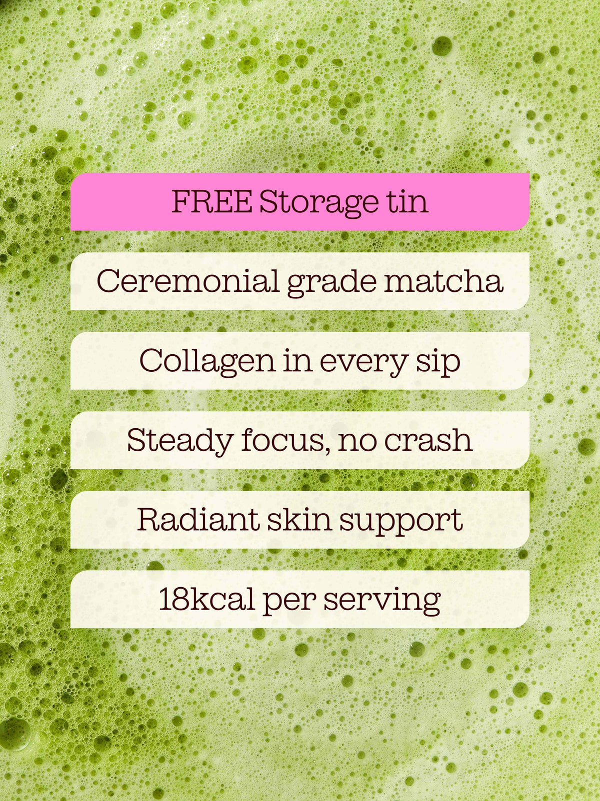 Free Soul x PerfectTed Matcha Collagen Powder