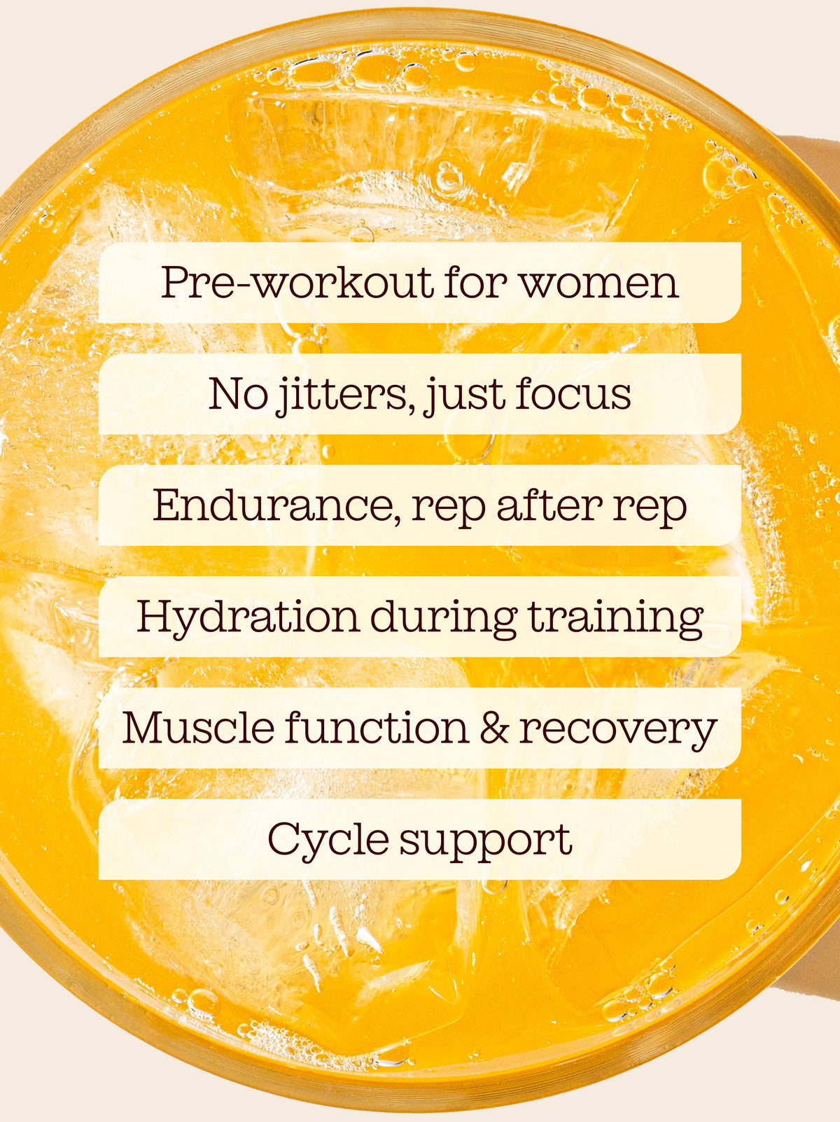 Training Fuel: Pre Workout Powder for Women