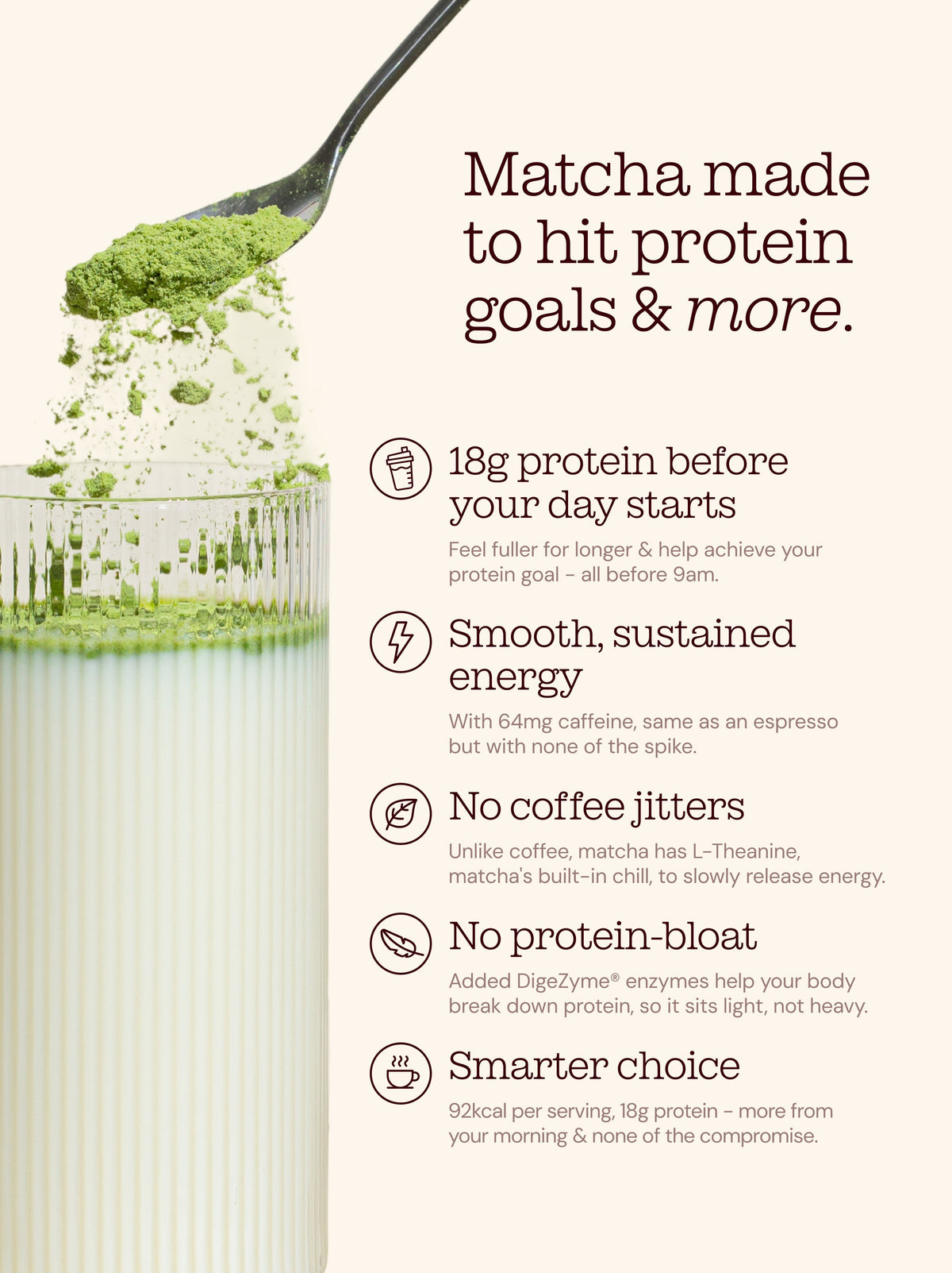 Free Soul x PerfectTed Matcha Protein Powder