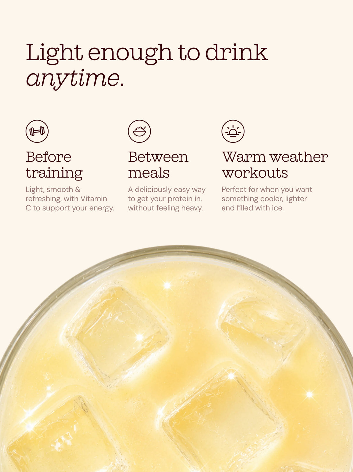 Clear Whey Protein Powder with Marine Collagen