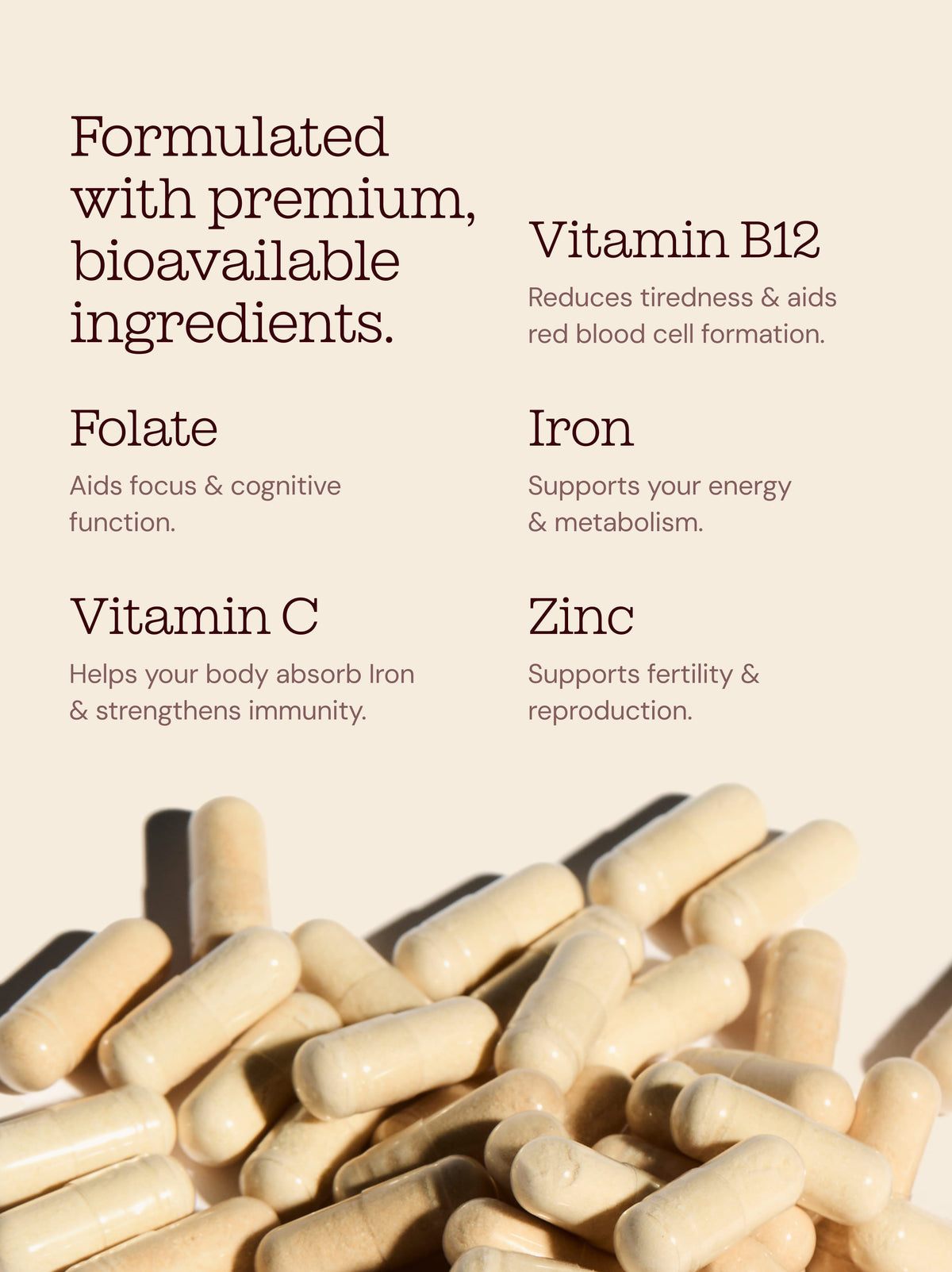 Iron+ with Folate Capsules