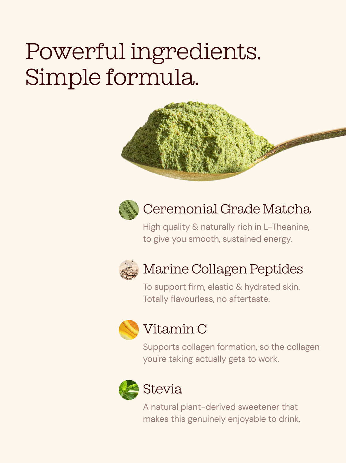 Free Soul x PerfectTed Matcha Collagen Powder