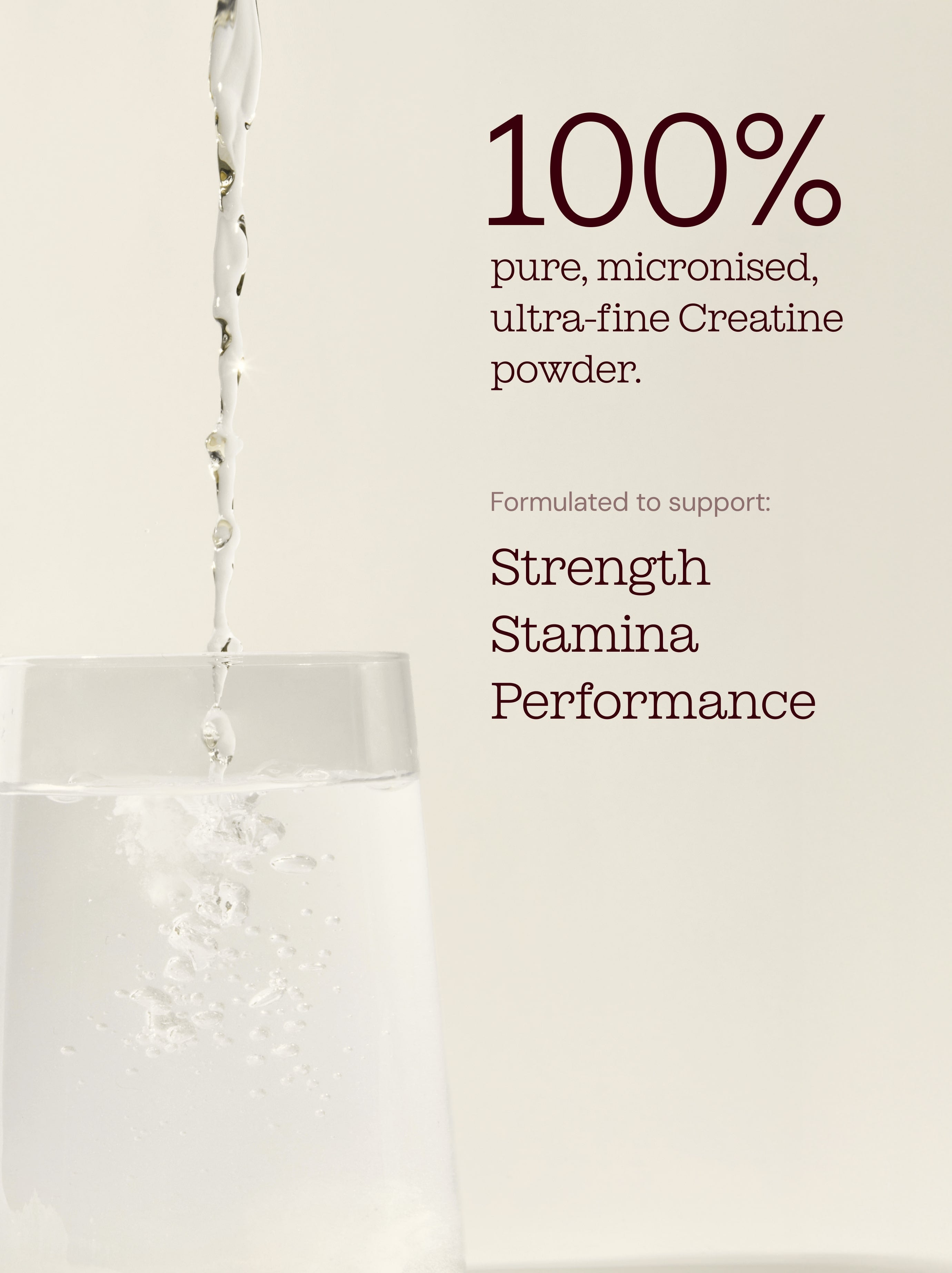 Pure Creatine: Monohydrate Powder