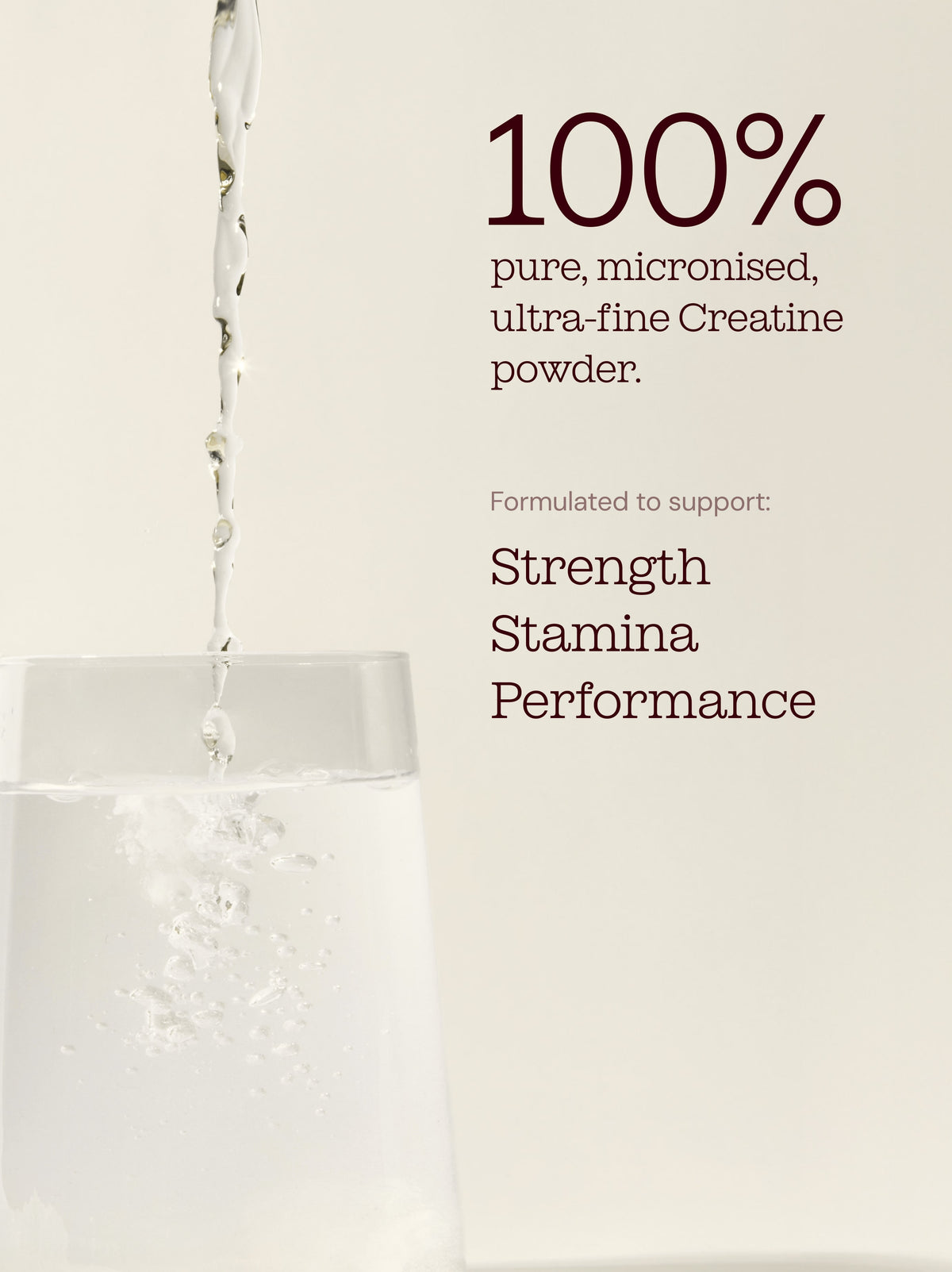 Pure Creatine: Monohydrate Powder