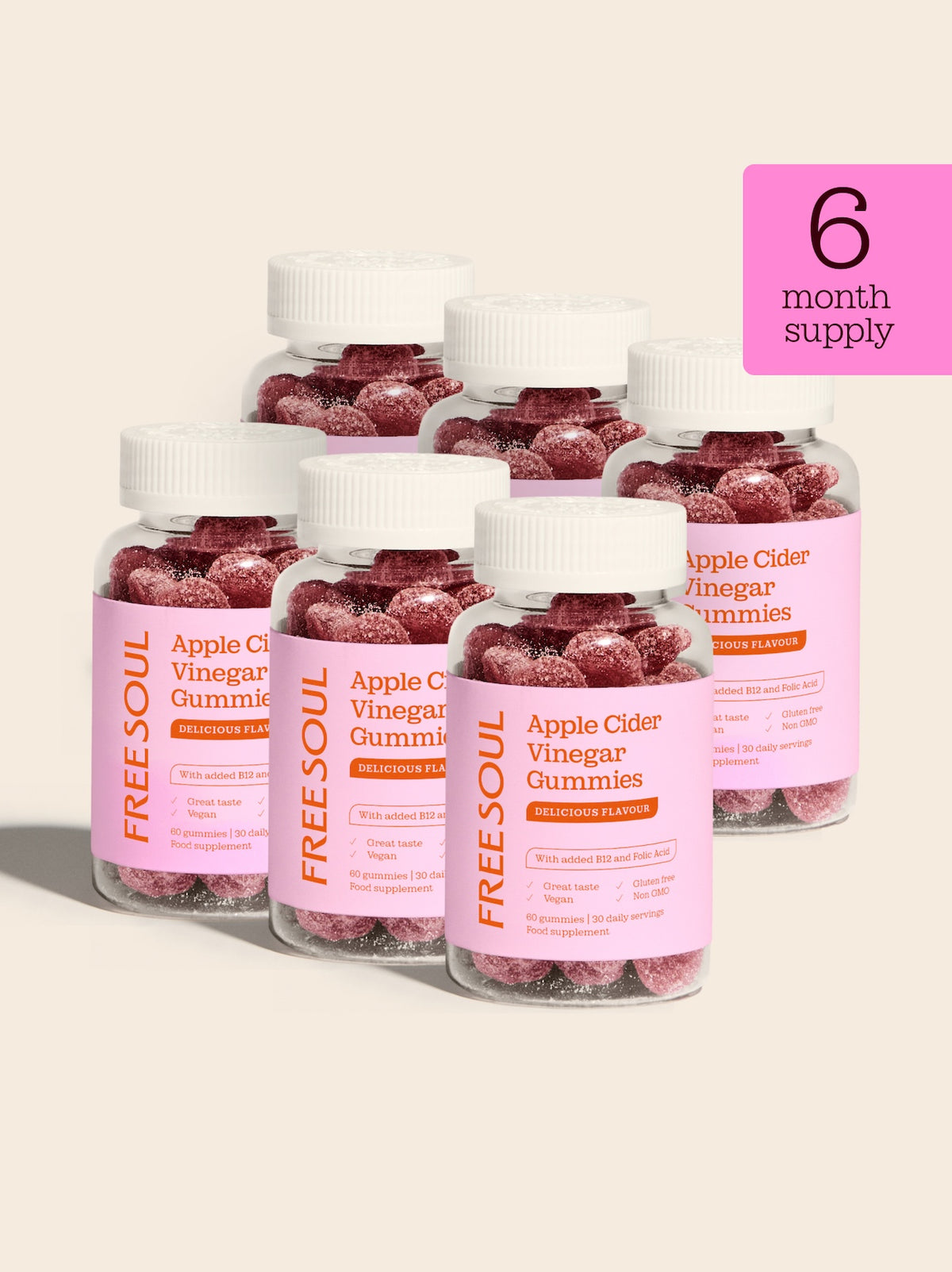 1000 mg glutathione per day Apple Cider Vinegar Gummies – Free Soul