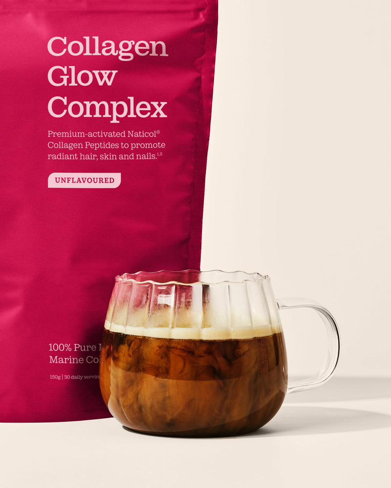 Upgrade your morning coffee: Add unflavoured collagen for an easy boost of benefits, with no taste.