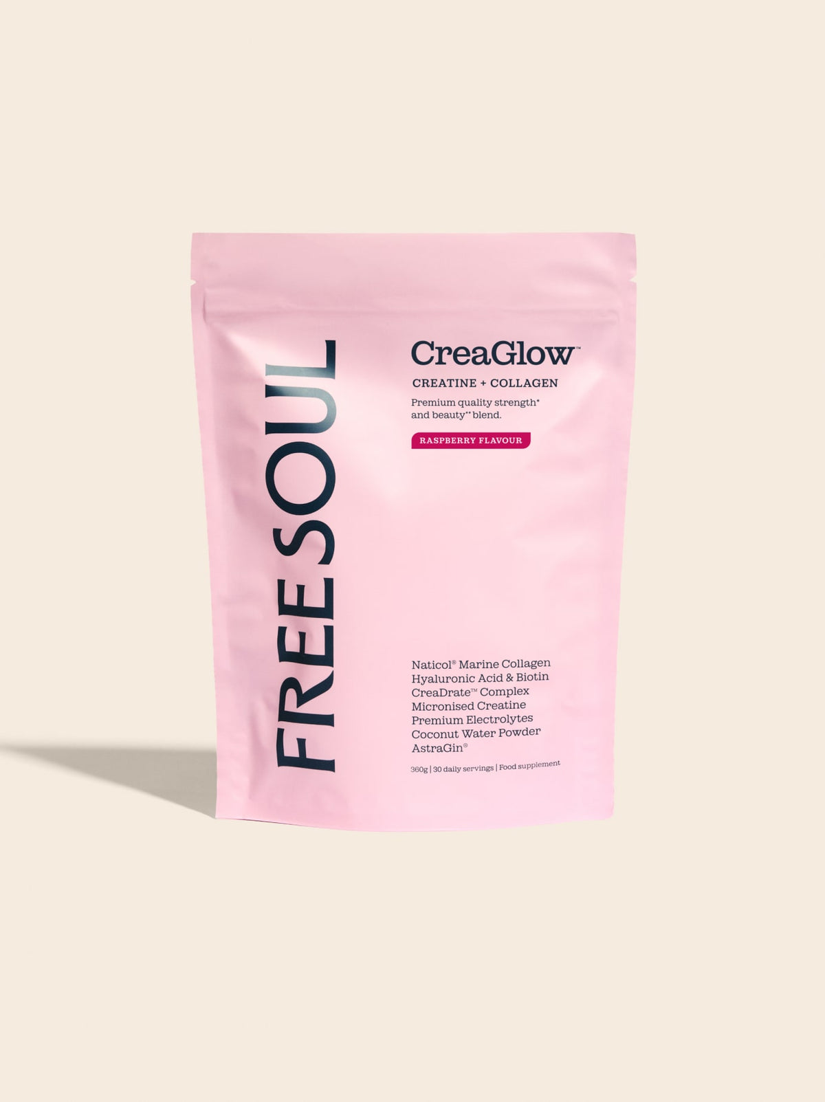 CreaGlow Creatine + Collagen Powder