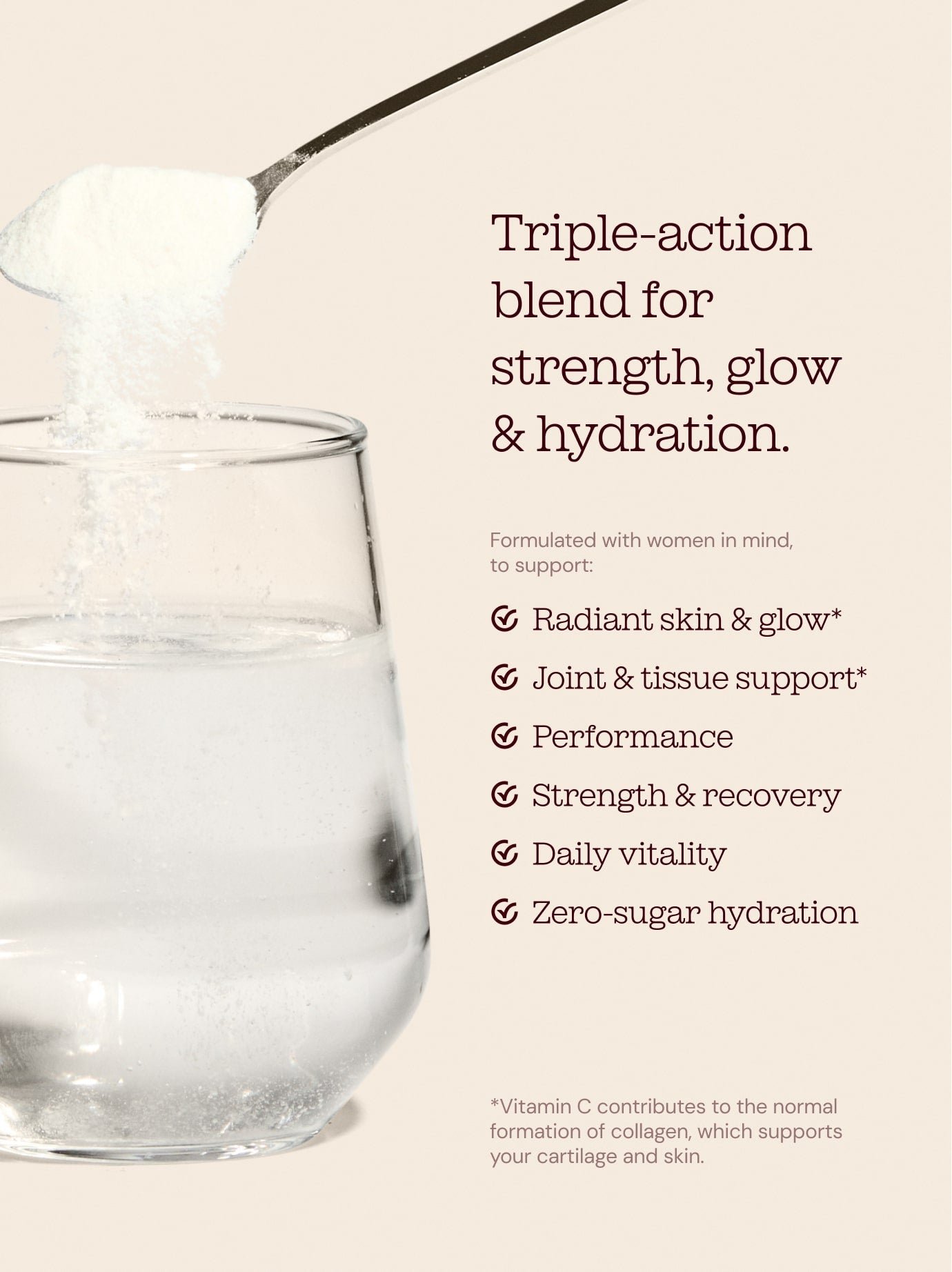 CreaGlow: Creatine + Collagen Powder