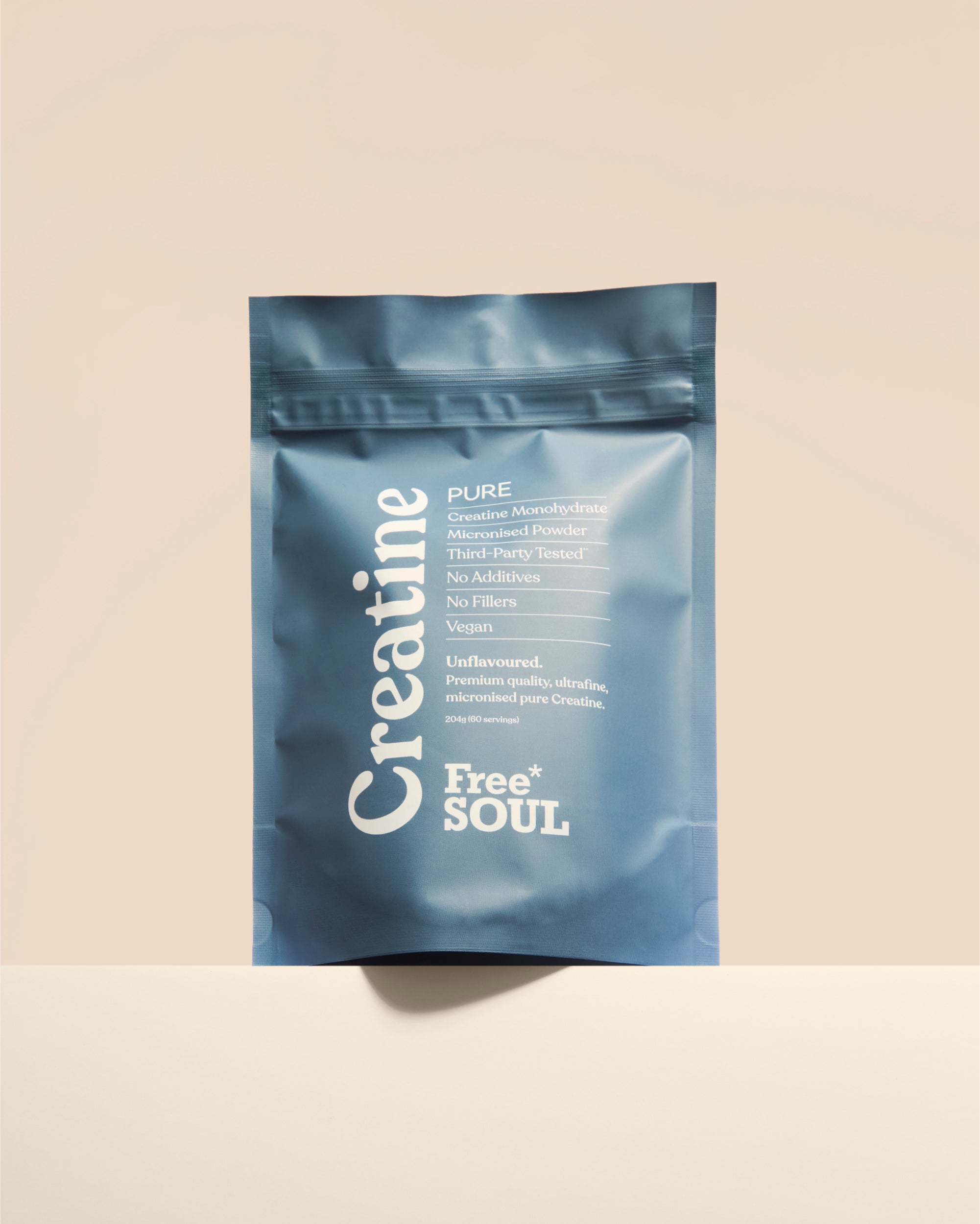 Pure Creatine - Micronised Creatine Powder for Women | Free Soul