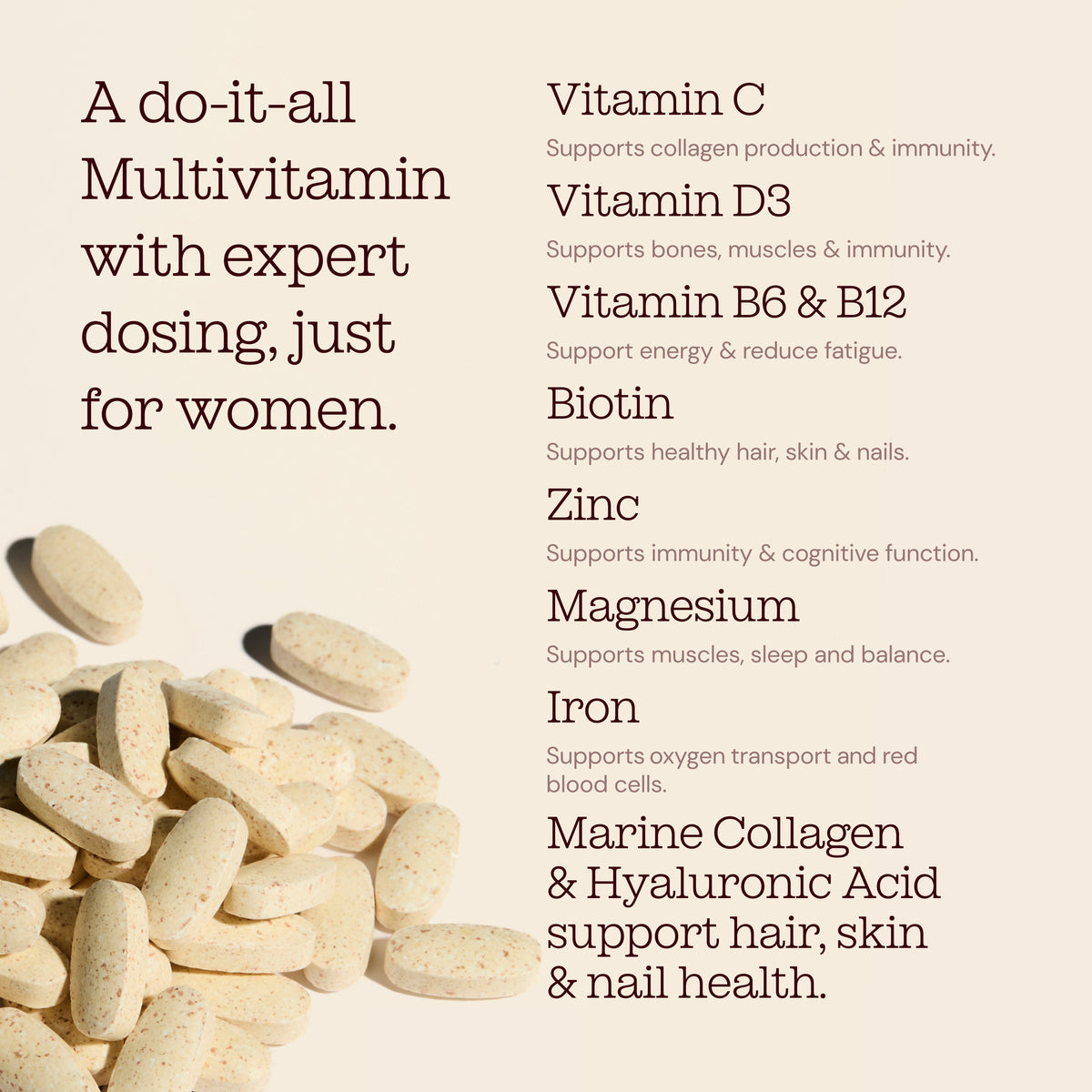 Multivitamins with Collagen