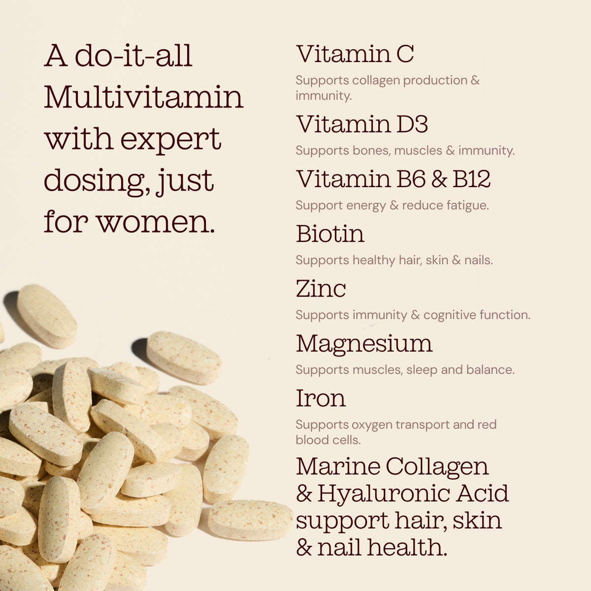 Multivitamins with Collagen Bundle