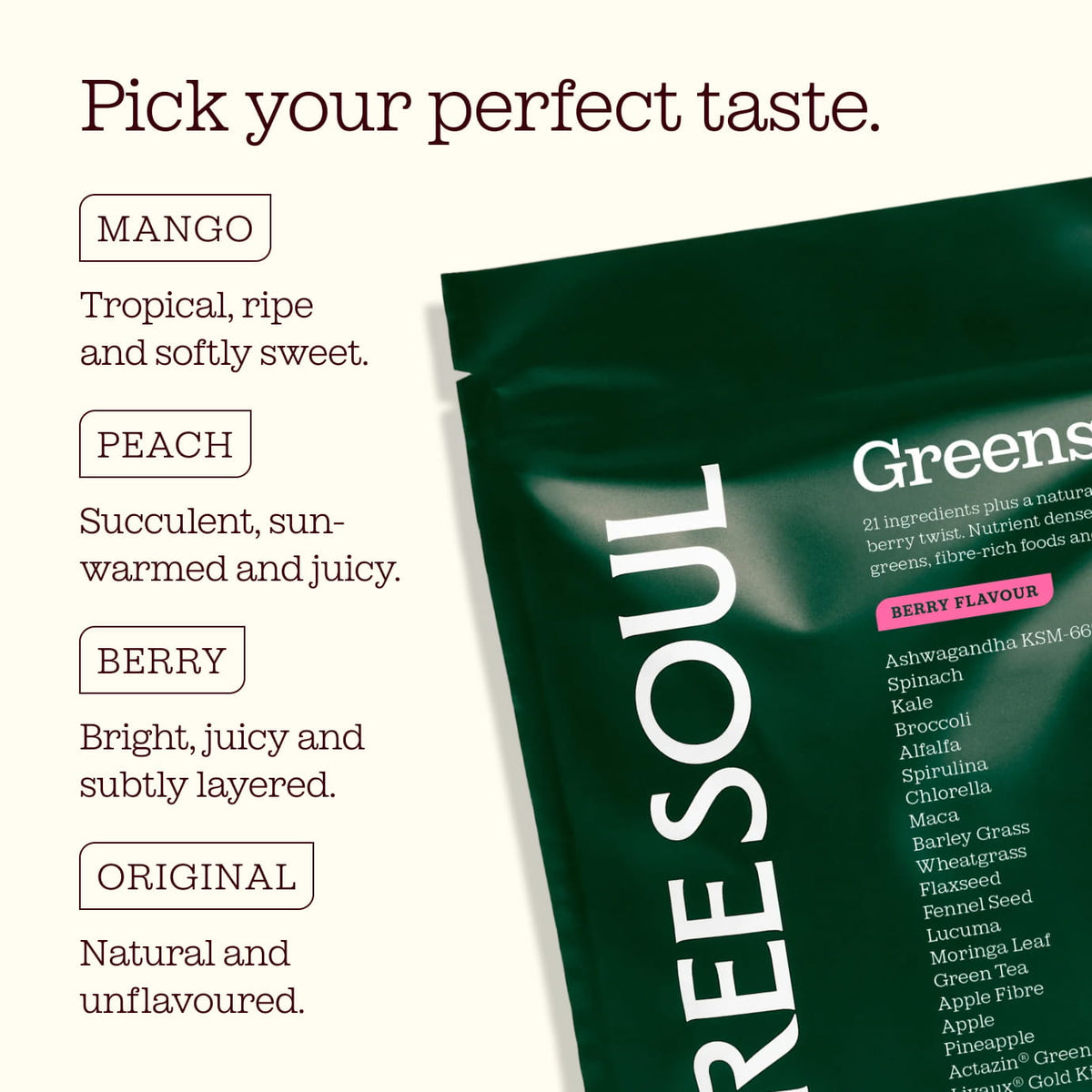 Free Soul Greens Powder
