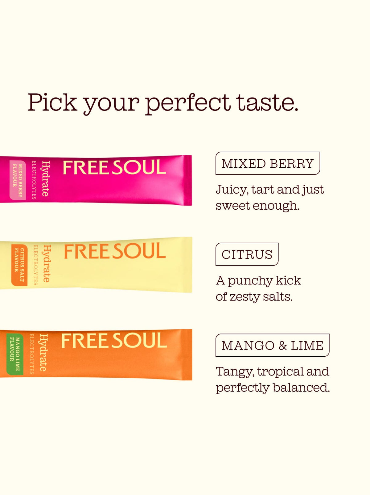 Free Soul Hydrate Electrolyte Powder