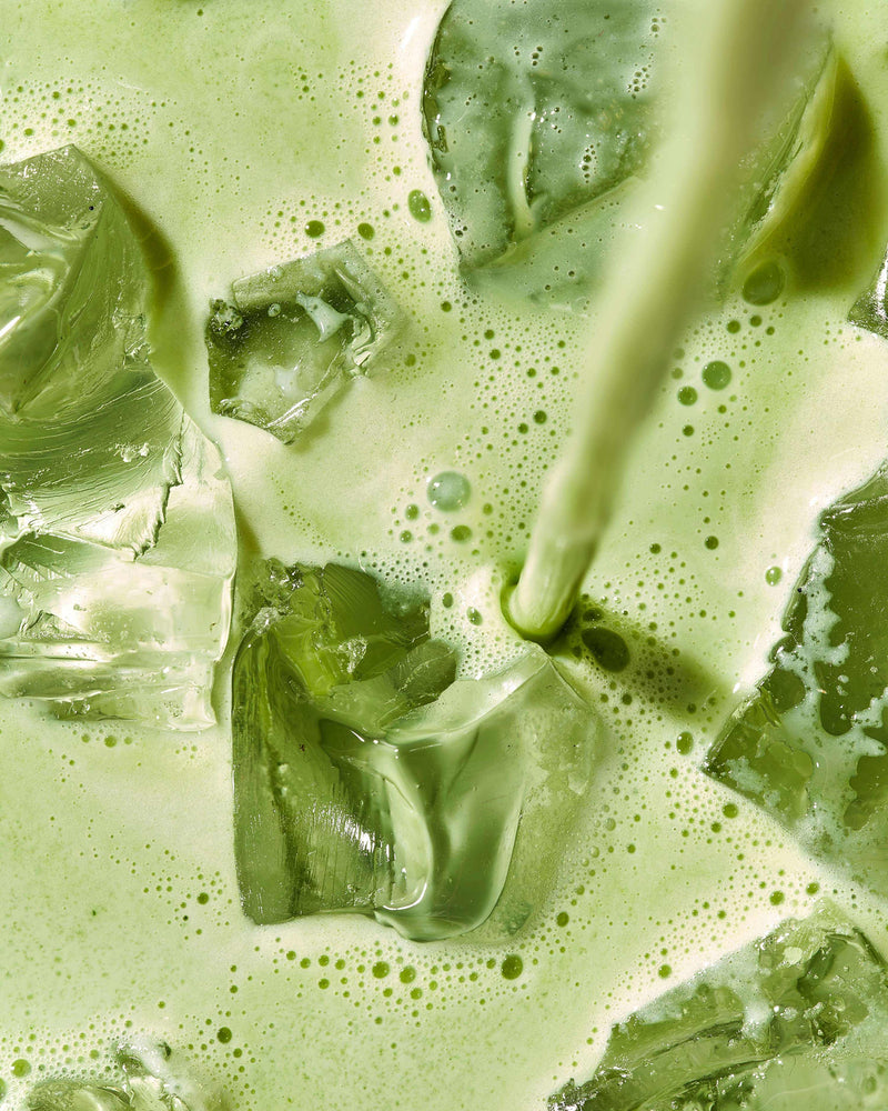 We recommend adding a generous handful of ice and shake well for a smooth, café-style iced matcha protein latte.