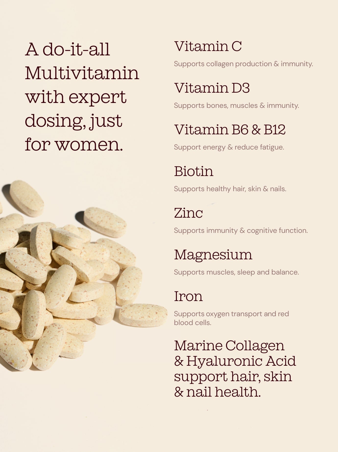 Multivitamins with Collagen