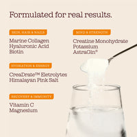 CreaGlow: Collagen + Creatine Powder