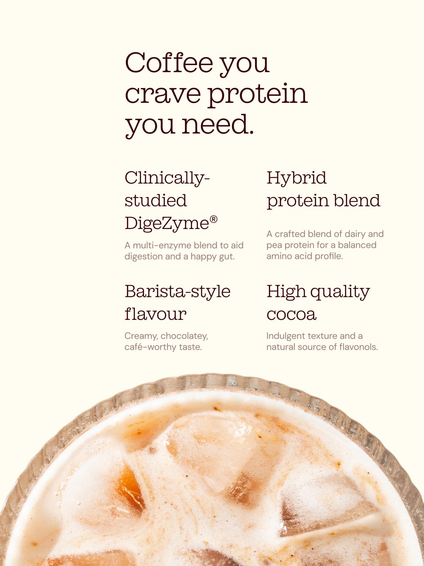 Protein Mocha Coffee