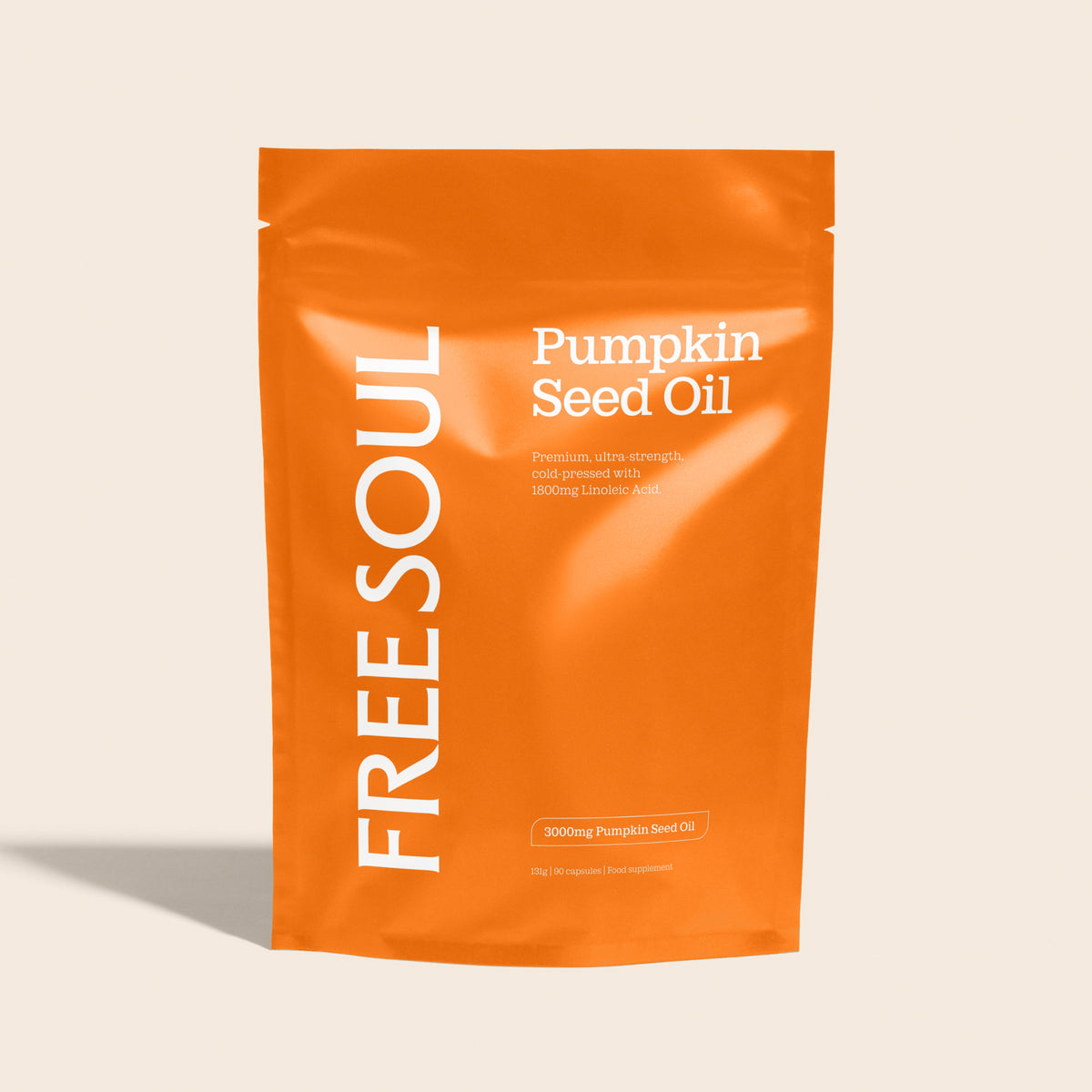 Cold Pressed Pumpkin Seed Oil Capsules