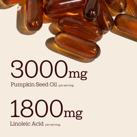 Cold Pressed Pumpkin Seed Oil Capsules