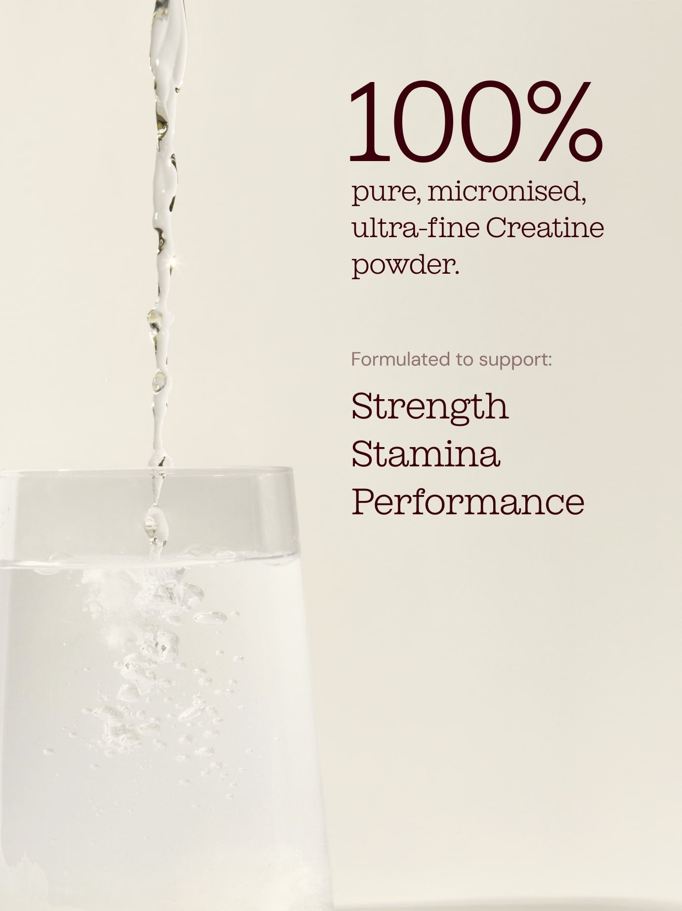 Pure Creatine: Monohydrate Powder