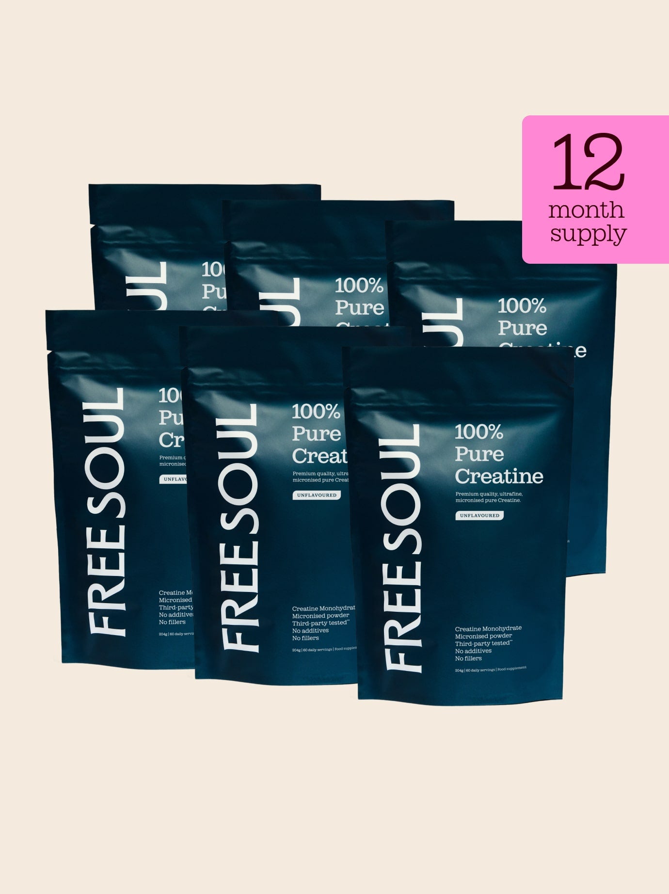 Pure Creatine: Monohydrate Powder