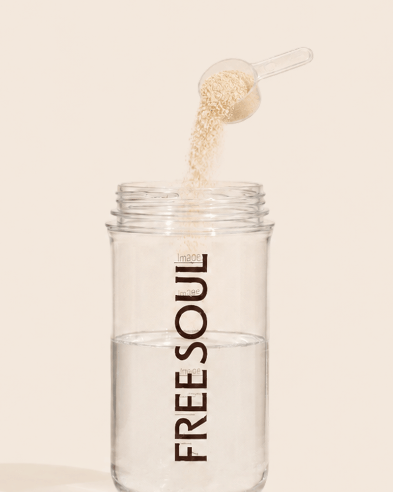 Add one level scoop of Training Fuel and shake well.