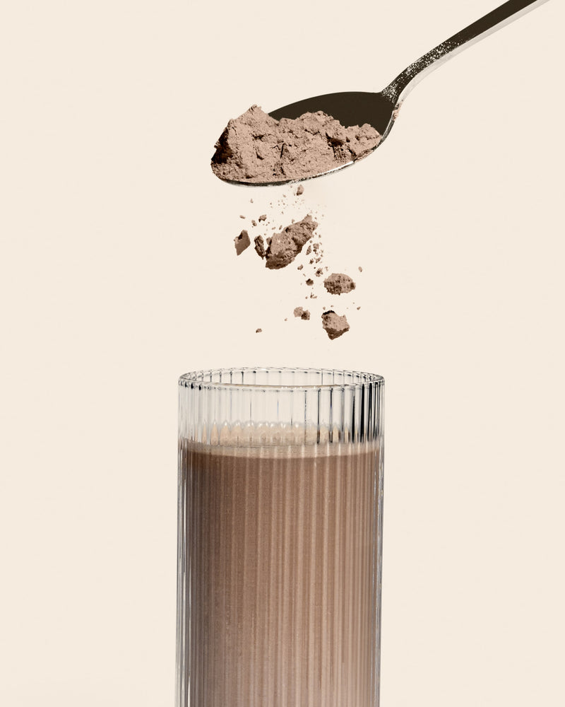 Shake:
Shake or blend until smooth.