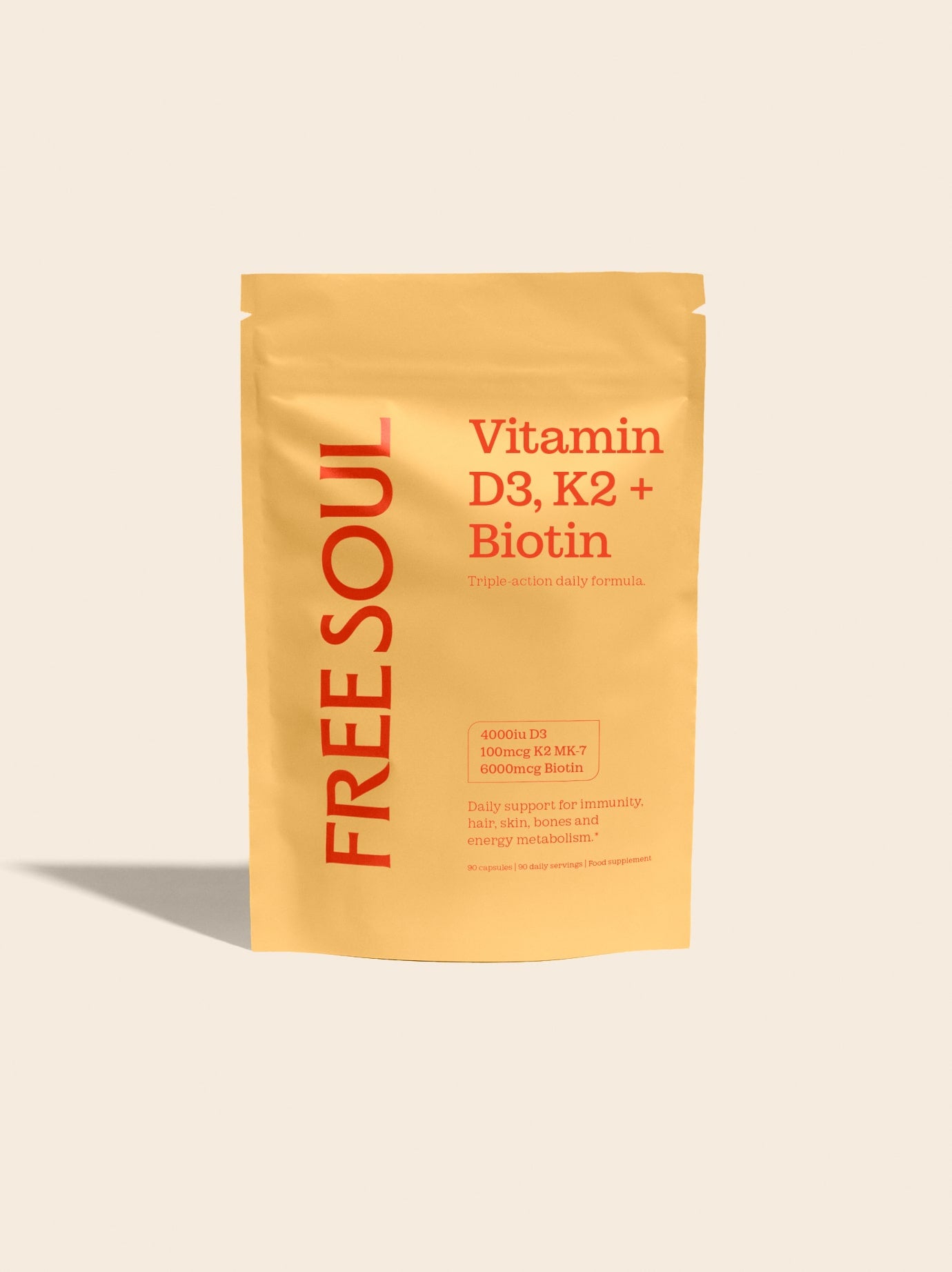 Vitamin D3 + K2 and Biotin